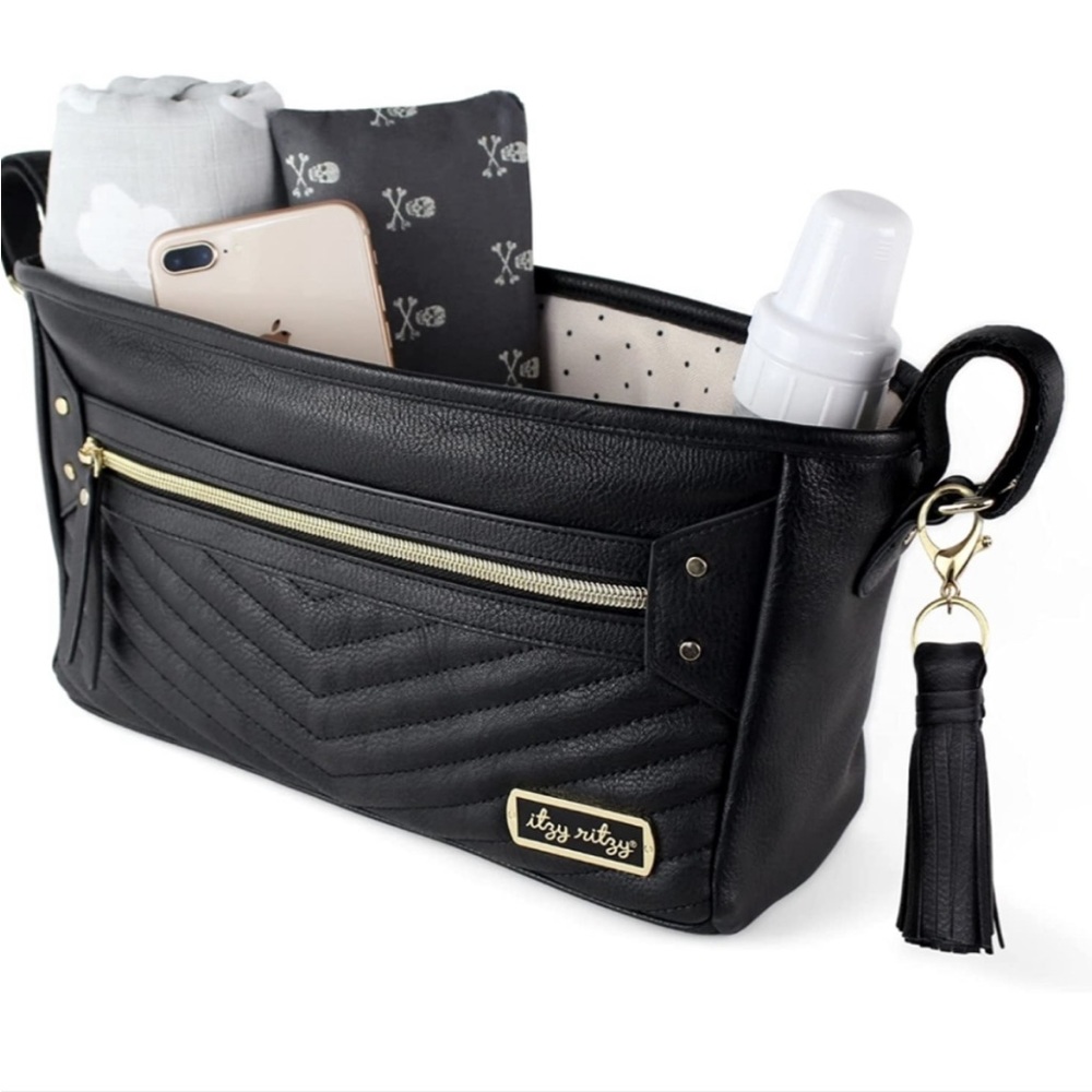 Itzy Ritzy Stroller Caddy Black